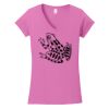 Softstyle ® Women's Fit V Neck T Shirt Thumbnail