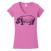 Softstyle ® Women's Fit V Neck T Shirt Thumbnail