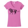 Softstyle ® Women's Fit V Neck T Shirt Thumbnail