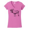 Softstyle ® Women's Fit V Neck T Shirt Thumbnail