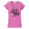 Softstyle ® Women's Fit V Neck T Shirt Thumbnail