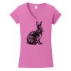 Softstyle ® Women's Fit V Neck T Shirt Thumbnail