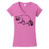 Softstyle ® Women's Fit V Neck T Shirt Thumbnail