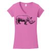 Softstyle ® Women's Fit V Neck T Shirt Thumbnail