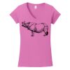 Softstyle ® Women's Fit V Neck T Shirt Thumbnail