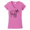 Softstyle ® Women's Fit V Neck T Shirt Thumbnail