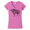 Softstyle ® Women's Fit V Neck T Shirt Thumbnail
