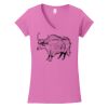Softstyle ® Women's Fit V Neck T Shirt Thumbnail