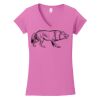 Softstyle ® Women's Fit V Neck T Shirt Thumbnail