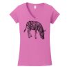 Softstyle ® Women's Fit V Neck T Shirt Thumbnail