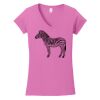 Softstyle ® Women's Fit V Neck T Shirt Thumbnail