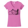 Softstyle ® Women's Fit V Neck T Shirt Thumbnail