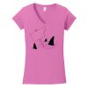 Softstyle ® Women's Fit V Neck T Shirt Thumbnail