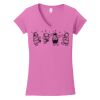 Softstyle ® Women's Fit V Neck T Shirt Thumbnail