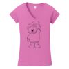 Softstyle ® Women's Fit V Neck T Shirt Thumbnail