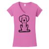 Softstyle ® Women's Fit V Neck T Shirt Thumbnail