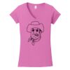 Softstyle ® Women's Fit V Neck T Shirt Thumbnail