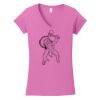 Softstyle ® Women's Fit V Neck T Shirt Thumbnail