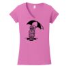 Softstyle ® Women's Fit V Neck T Shirt Thumbnail