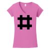 Softstyle ® Women's Fit V Neck T Shirt Thumbnail