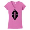 Softstyle ® Women's Fit V Neck T Shirt Thumbnail
