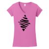Softstyle ® Women's Fit V Neck T Shirt Thumbnail