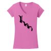 Softstyle ® Women's Fit V Neck T Shirt Thumbnail