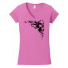 Softstyle ® Women's Fit V Neck T Shirt Thumbnail