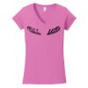 Softstyle ® Women's Fit V Neck T Shirt Thumbnail