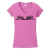 Softstyle ® Women's Fit V Neck T Shirt Thumbnail