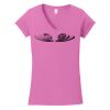 Softstyle ® Women's Fit V Neck T Shirt Thumbnail