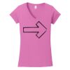 Softstyle ® Women's Fit V Neck T Shirt Thumbnail