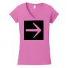 Softstyle ® Women's Fit V Neck T Shirt Thumbnail
