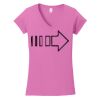 Softstyle ® Women's Fit V Neck T Shirt Thumbnail
