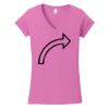 Softstyle ® Women's Fit V Neck T Shirt Thumbnail