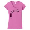 Softstyle ® Women's Fit V Neck T Shirt Thumbnail