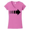 Softstyle ® Women's Fit V Neck T Shirt Thumbnail