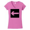 Softstyle ® Women's Fit V Neck T Shirt Thumbnail