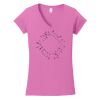 Softstyle ® Women's Fit V Neck T Shirt Thumbnail