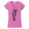 Softstyle ® Women's Fit V Neck T Shirt Thumbnail