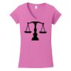 Softstyle ® Women's Fit V Neck T Shirt Thumbnail