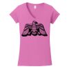 Softstyle ® Women's Fit V Neck T Shirt Thumbnail