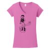 Softstyle ® Women's Fit V Neck T Shirt Thumbnail