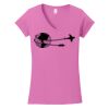 Softstyle ® Women's Fit V Neck T Shirt Thumbnail