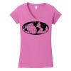Softstyle ® Women's Fit V Neck T Shirt Thumbnail