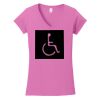 Softstyle ® Women's Fit V Neck T Shirt Thumbnail