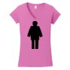 Softstyle ® Women's Fit V Neck T Shirt Thumbnail