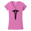 Softstyle ® Women's Fit V Neck T Shirt Thumbnail