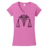 Softstyle ® Women's Fit V Neck T Shirt Thumbnail