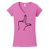 Softstyle ® Women's Fit V Neck T Shirt Thumbnail